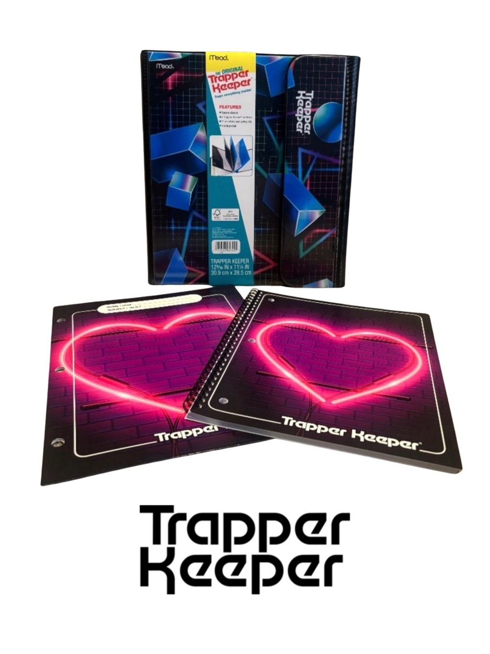 Mead Authentic Trapper Keeper - Shapes